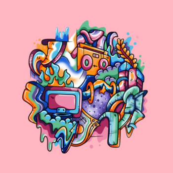 Doodle Candy - KONE - Ethan Koning - Kids Supply Hoodie Design