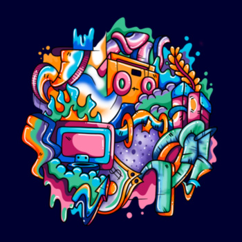 Doodle Candy - KONE - Ethan Koning - Mens Supply Hood Design