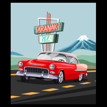 Crusing in Taranaki - KONE x Ethan Koning - AS Colour Mens Staple T shirt Design