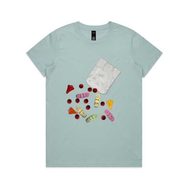 Lolly Scramble x Zoe Paynter - Womens Maple Tee Thumbnail