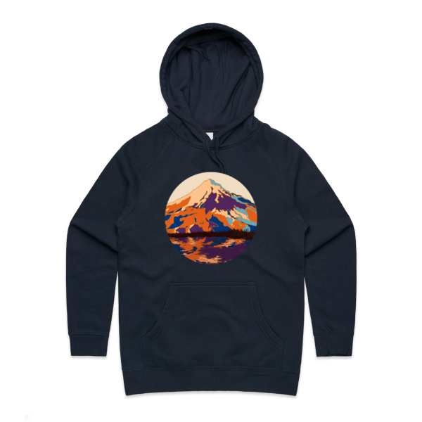Mt Taranaki x Hannah Hitchcock - Womens Supply Hood Thumbnail