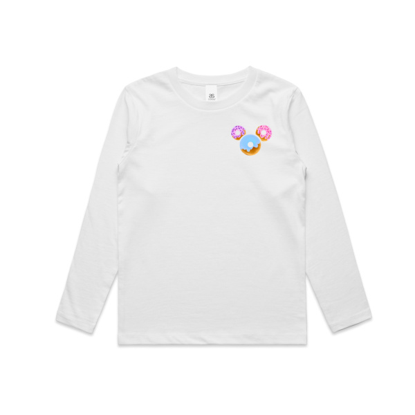 Sprinkled Donut - Siyona Biswas - Kids Longsleeve Tee Thumbnail