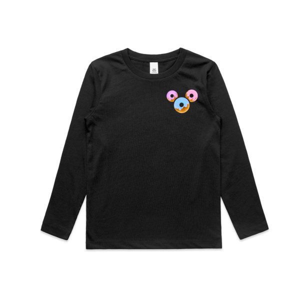 Pastel Donut - Siyona Biswas - Kids Longsleeve Tee Thumbnail