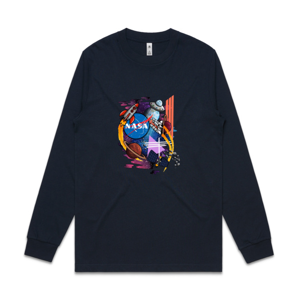 Lost in Space - KONE - Ethan Koning - Mens General Long Sleeve Tee Thumbnail
