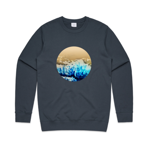 Ocean - KONE - Ethan Koning - Mens Premium Crew Thumbnail