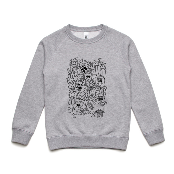 Doodle - Black - KONE - Ethan Koning - Kids Supply Crew Thumbnail