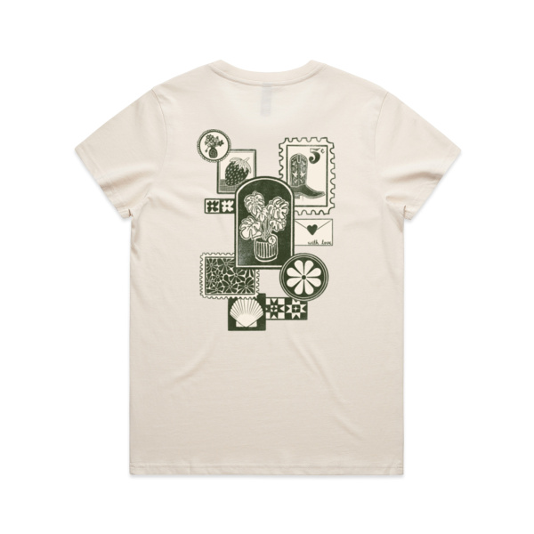 Patches x Isabelle Tong - AS Colour Womens Maple Tee Thumbnail