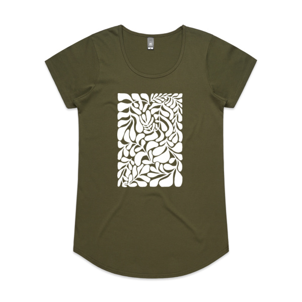 Leaf Extreme x Isabelle Tong - AS Colour Womens Mali Tee Thumbnail